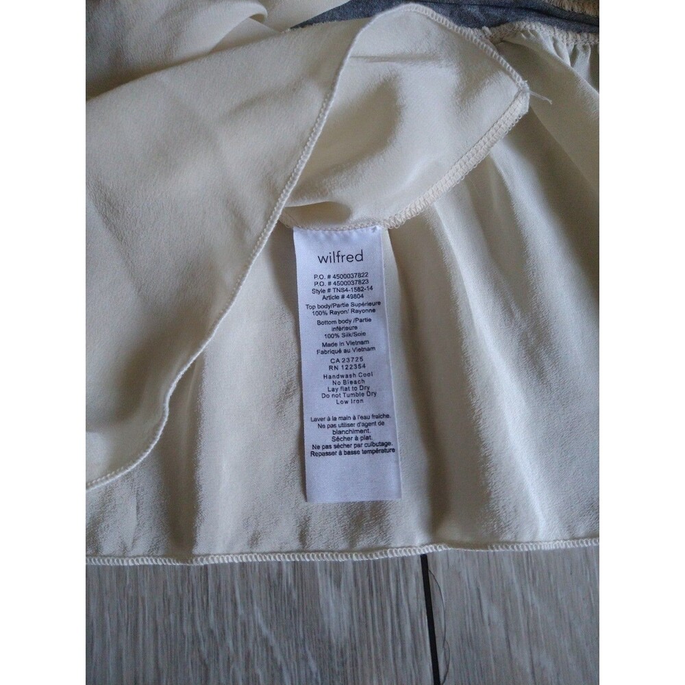Wilfred Top - Size Small - Silk - Picture 6 of 6